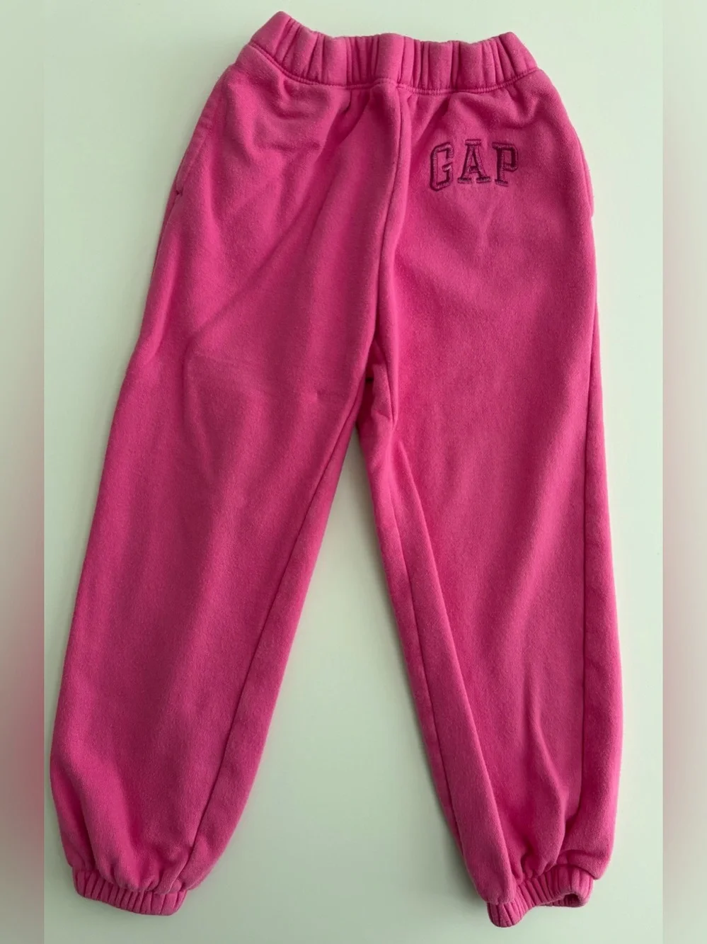 GAP Hot Pink Ruffle Sweatshirt and Joggers Set 5 year old Girl